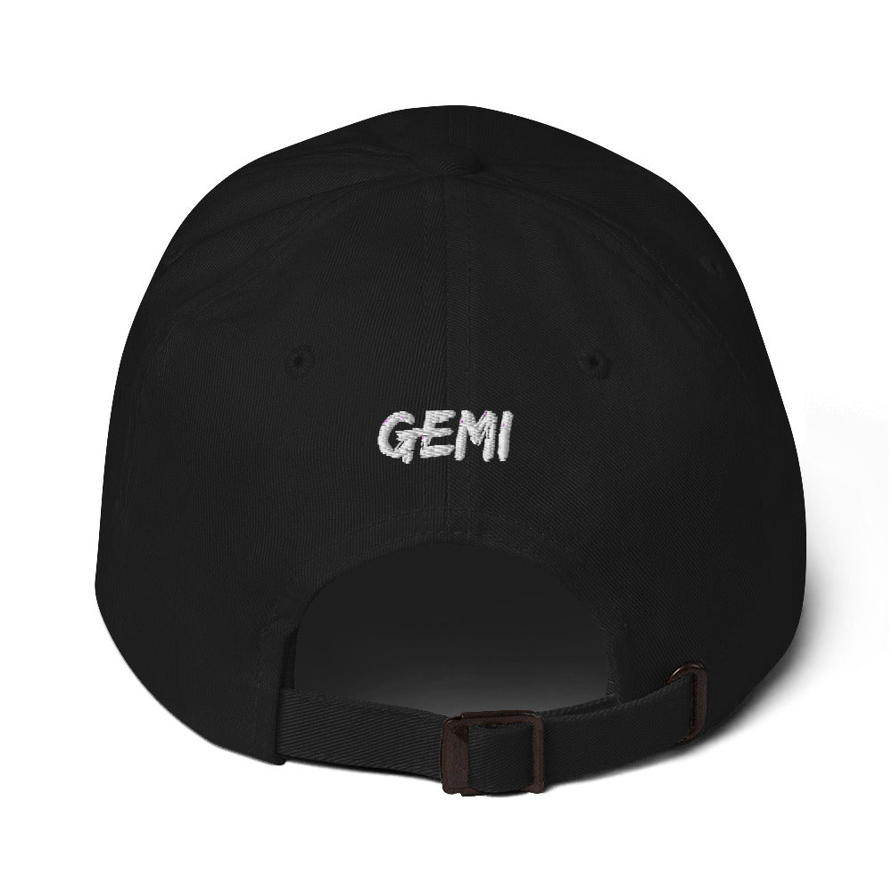 Black "GEMI" Classic Hat