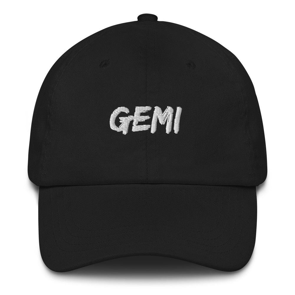 Black "GEMI" Classic Hat