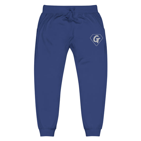 Royal Blue Diamond G Logo Sweatpants