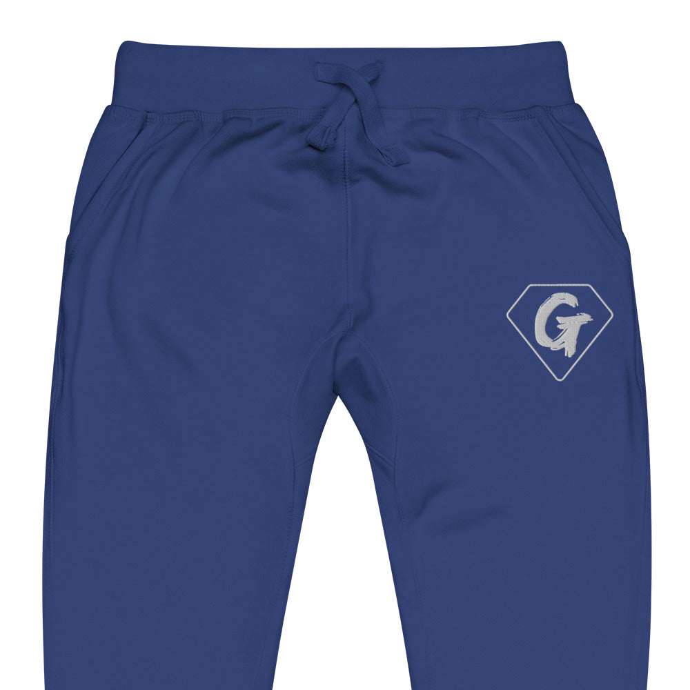 Royal Blue Diamond G Logo Sweatpants