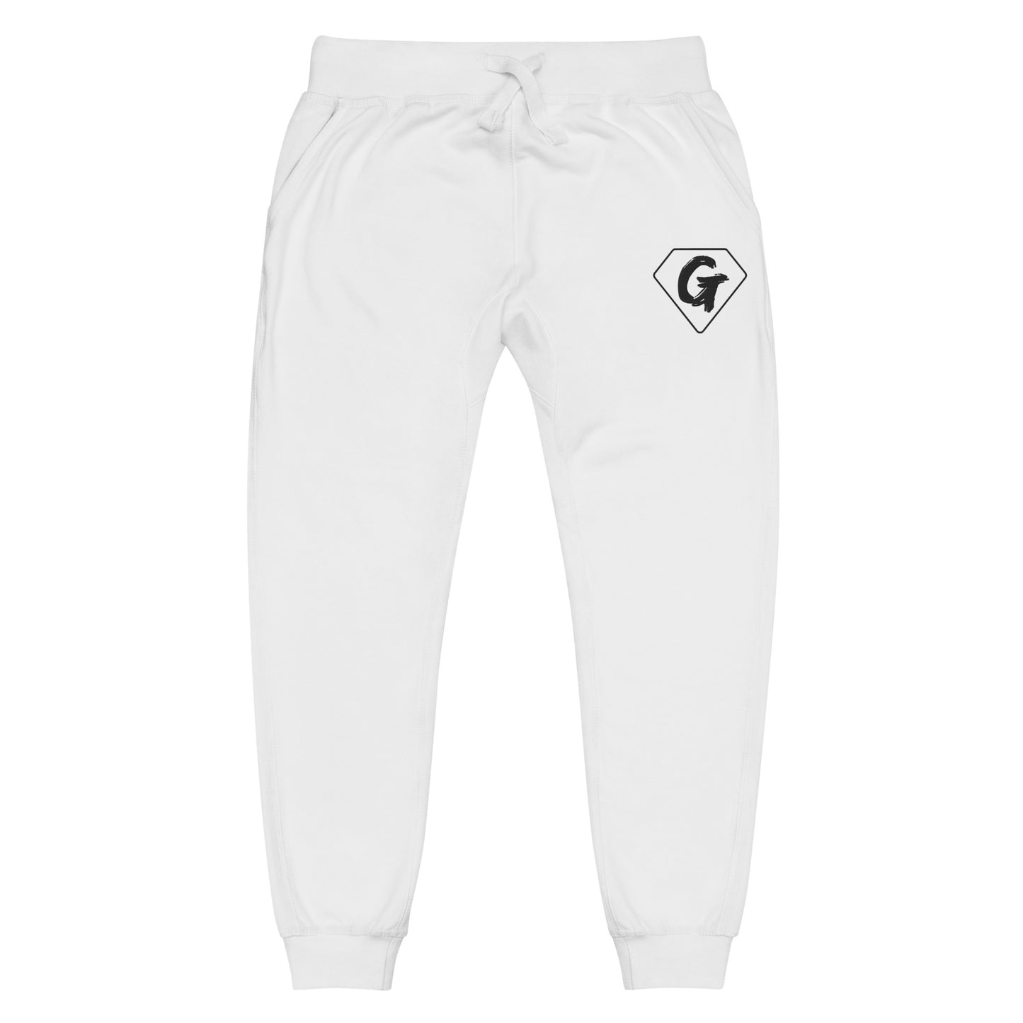 White Diamond G Logo Sweatpants