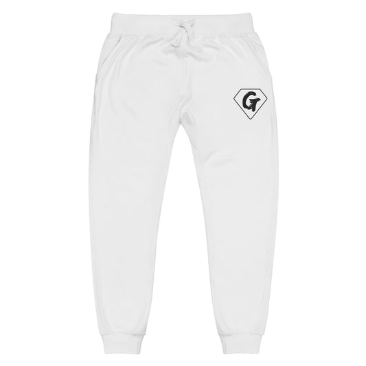 White Diamond G Logo Sweatpants