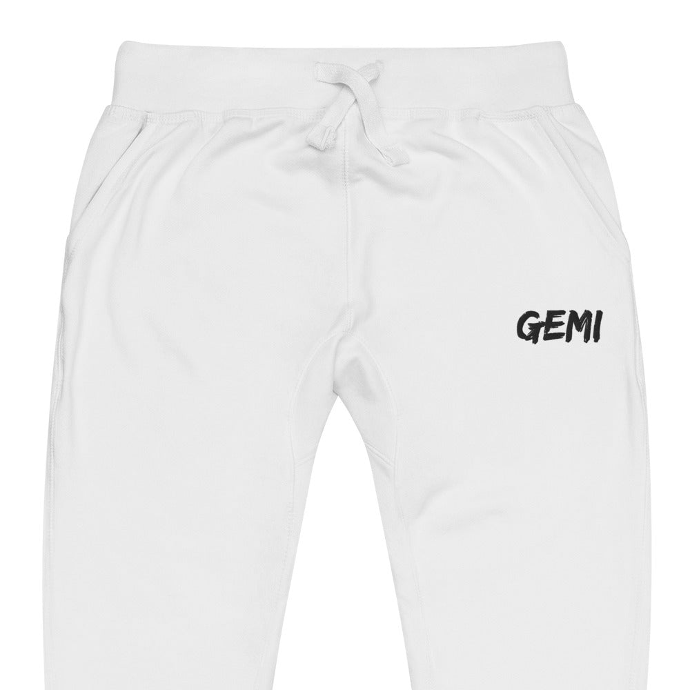 White "GEMI" sweatpants