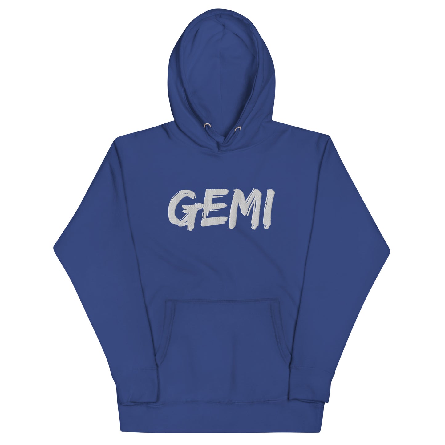 Royal Blue Large "GEMI" Logo