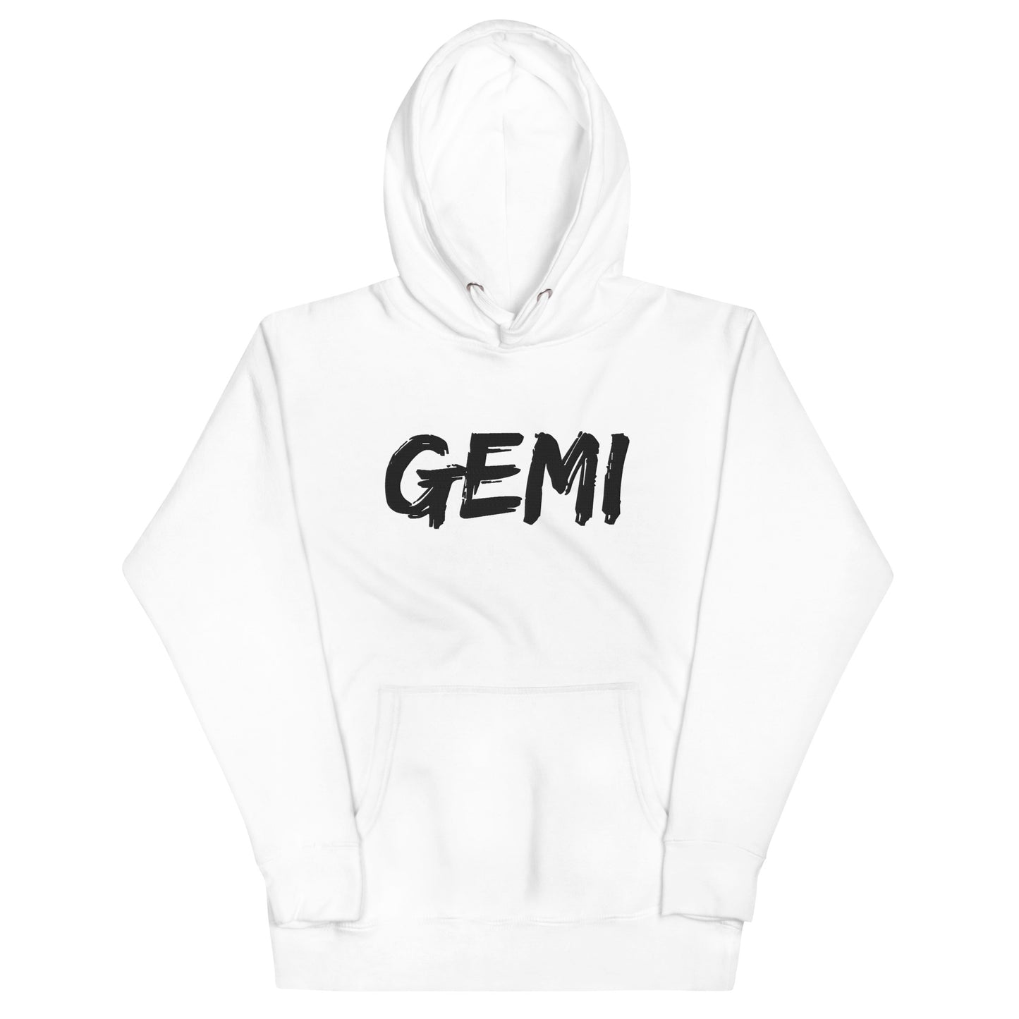 White Large "GEMI" Logo